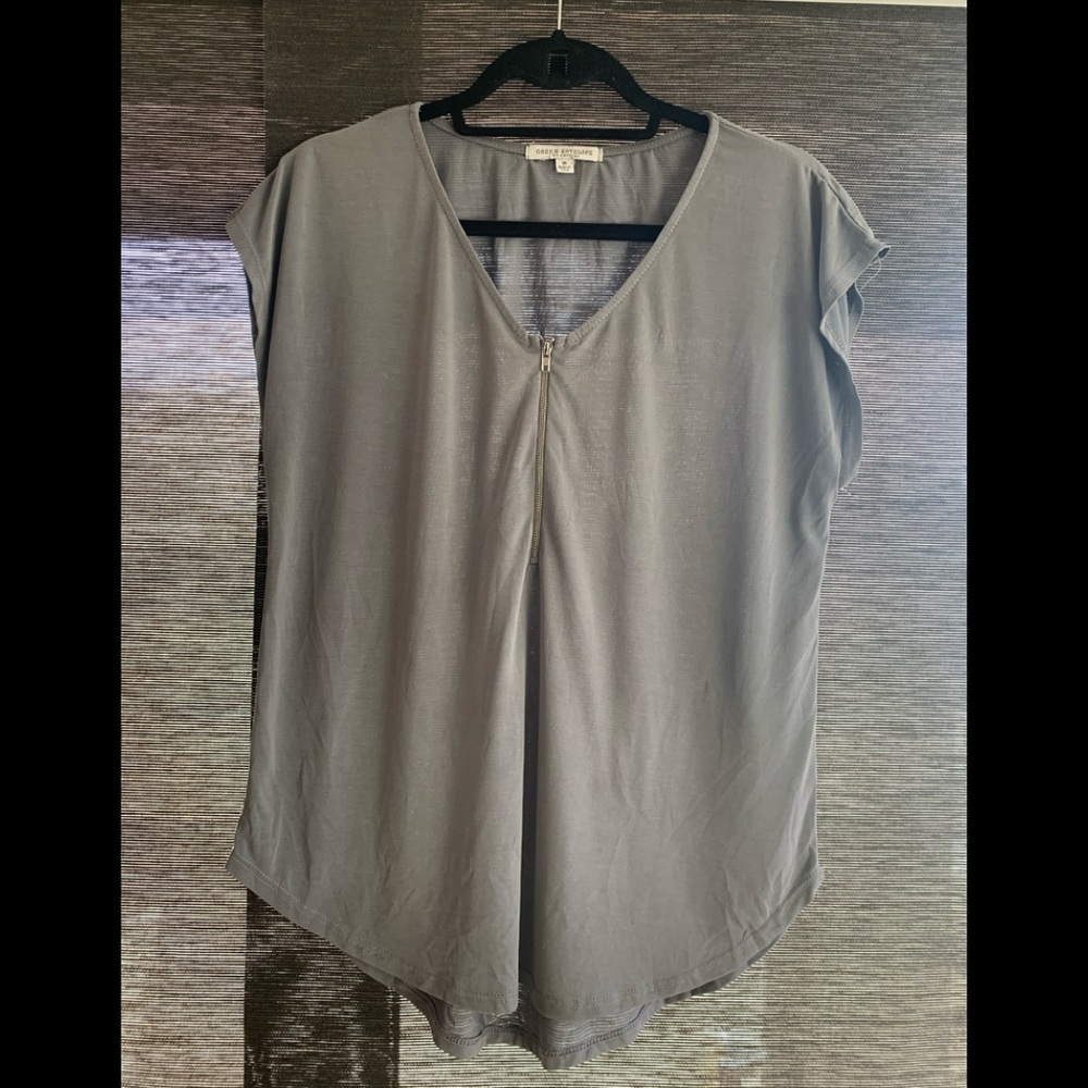 Light gray top